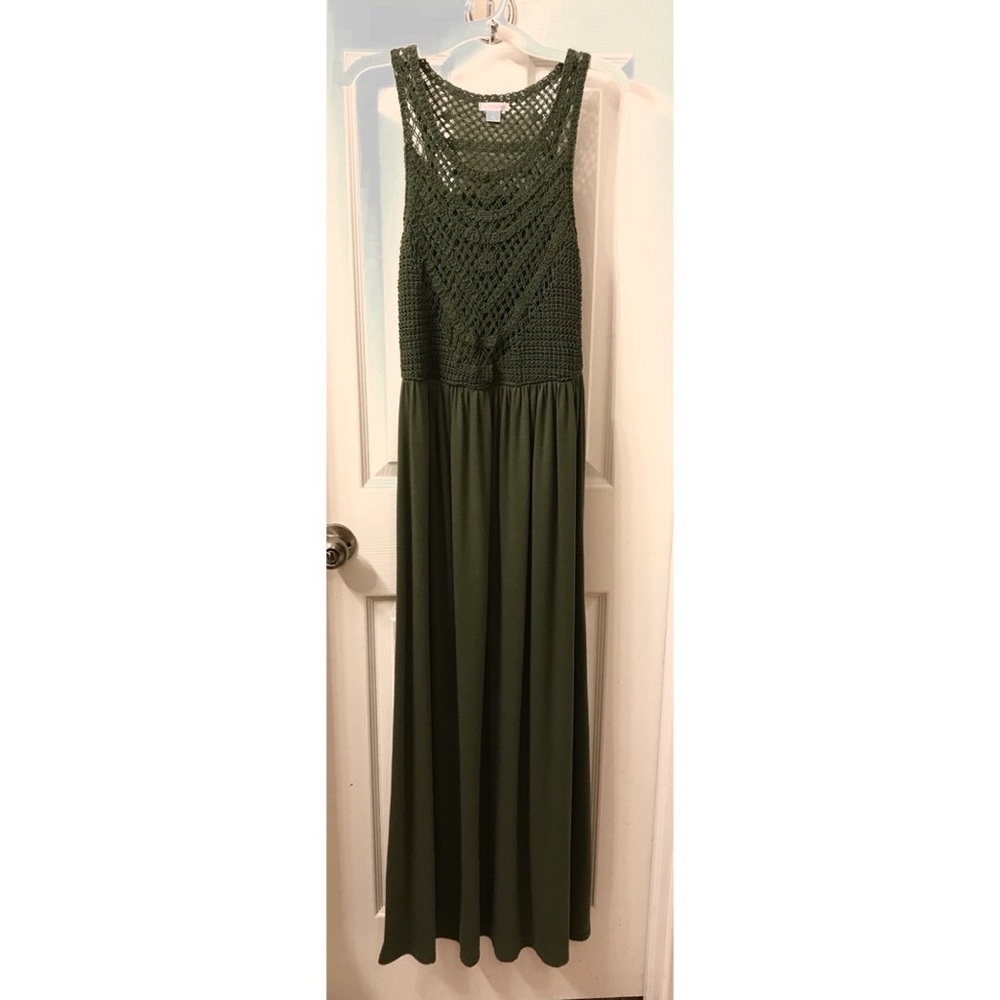 Crochet Maxi Dress